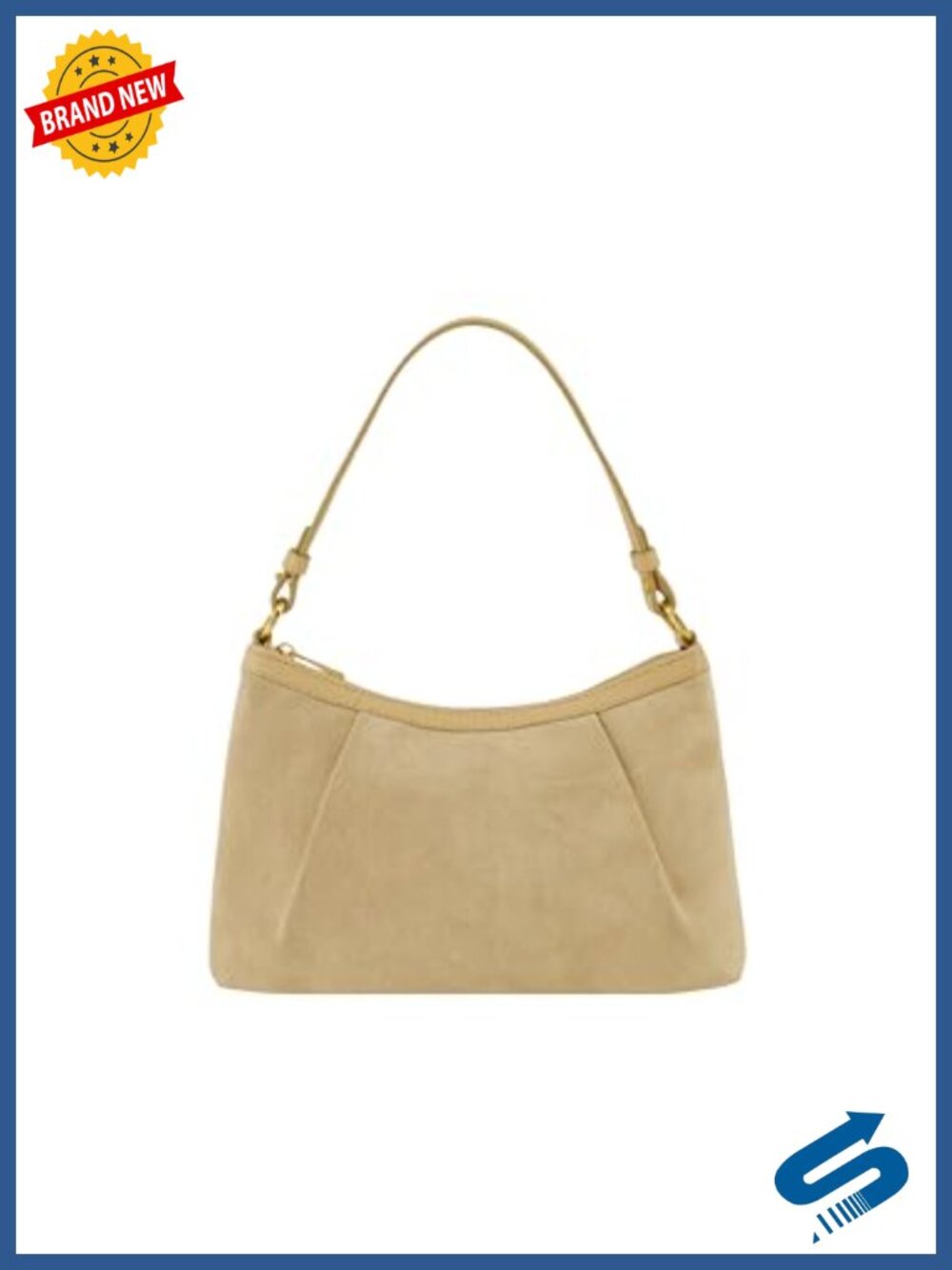 Hobo Crossbody Bag in Leather